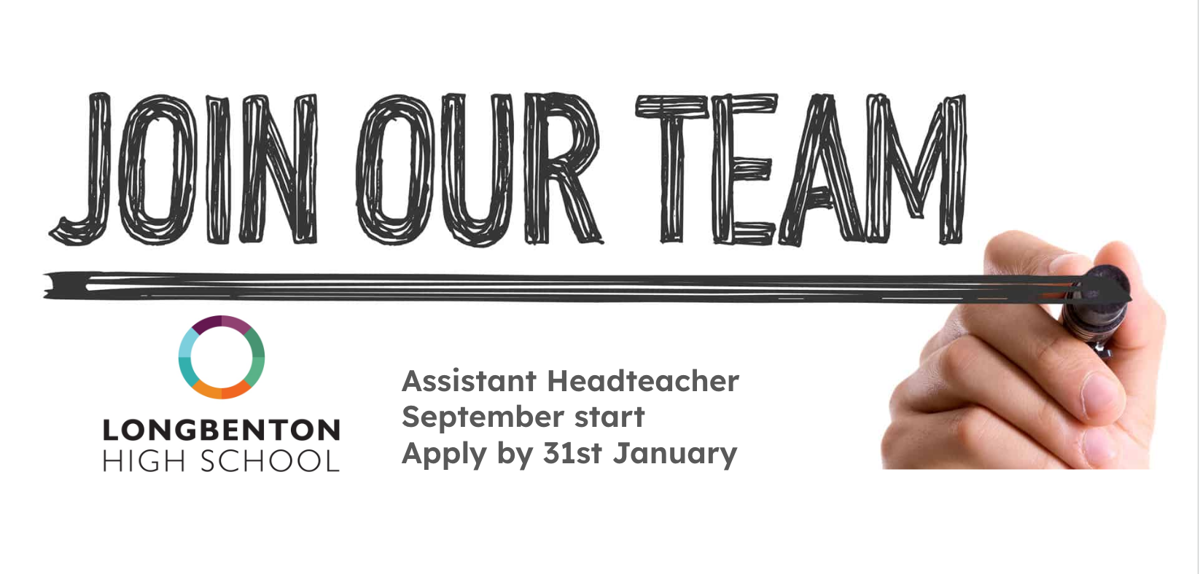Image of Assistant Headteacher Vacancy January 2024